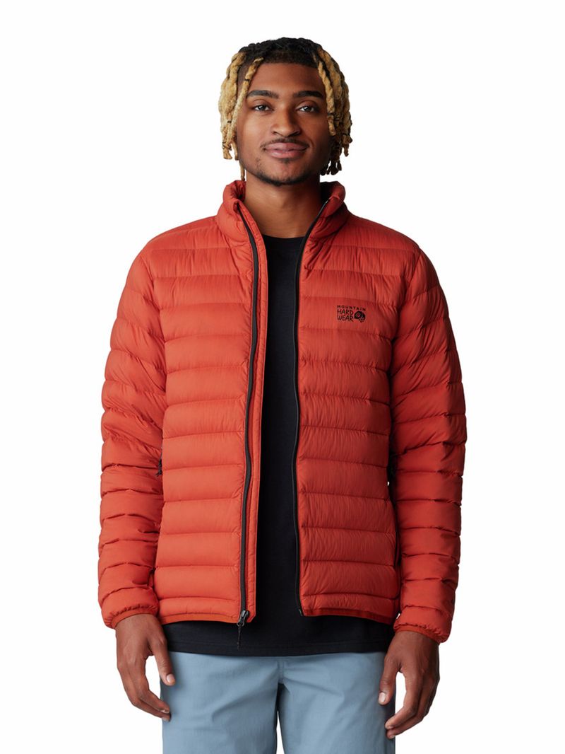 Parka Hombre Deloro Down Jacket Rojo Mountain Hardwear