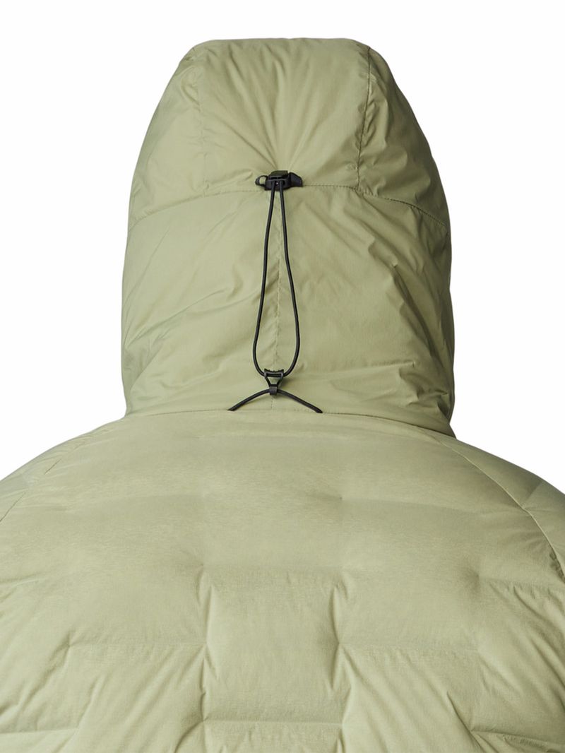 Parka Hombre Stretchdown Popover Verde Mountain Hardwear