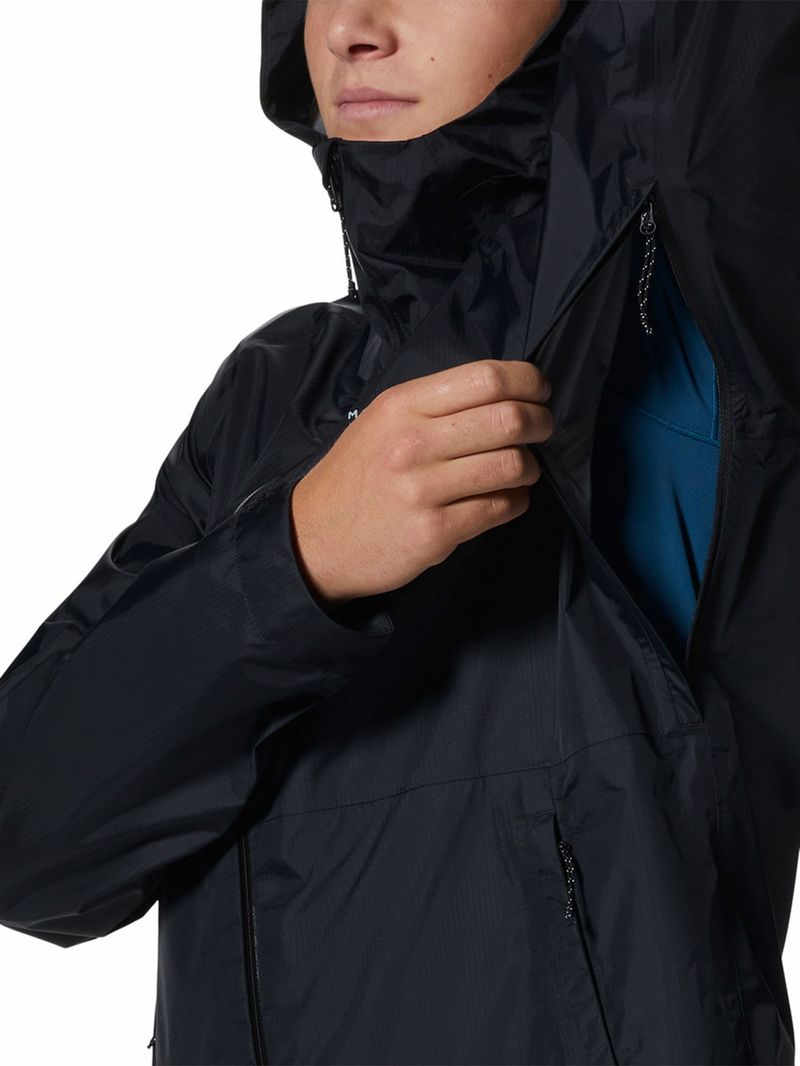 Cortaviento-Hombre-Threshold¿-Negro-Mountain-Hardwear