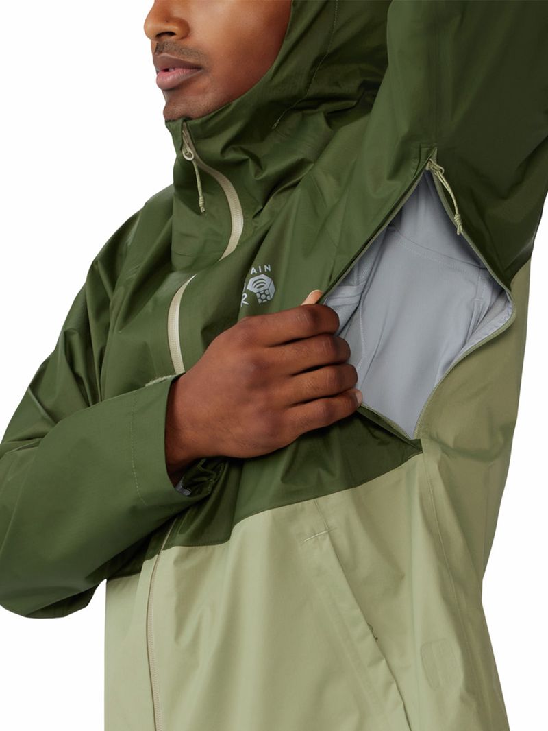 Cortaviento-Hombre-Threshold¿-Verde-Mountain-Hardwear