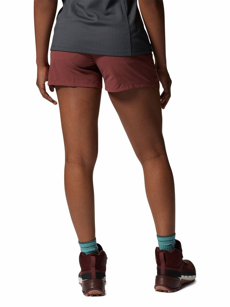 Short Mujer Dynama/2 Rojo Mountain Hardwear