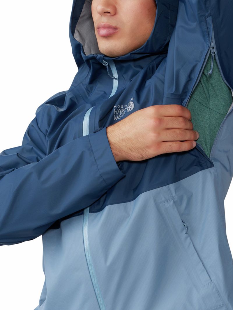 Cortaviento Hombre Threshold Azul Mountain Hardwear