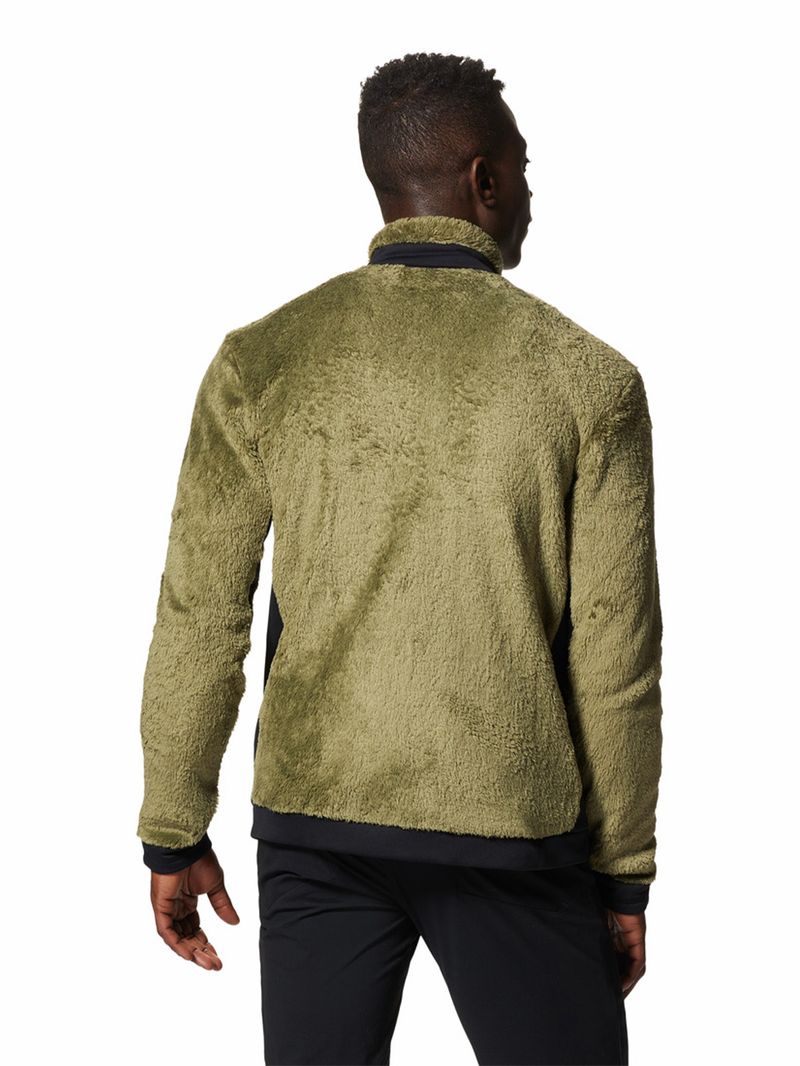 Polar Hombre Polartec High Loft Verde Mountain Hardwear