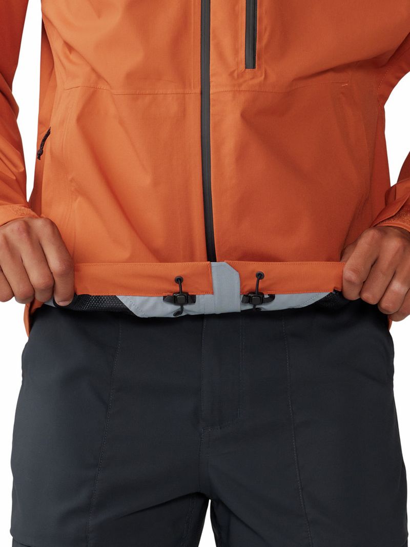 Cortaviento Hombre Stretch Ozonic Rojo Mountain Hardwear
