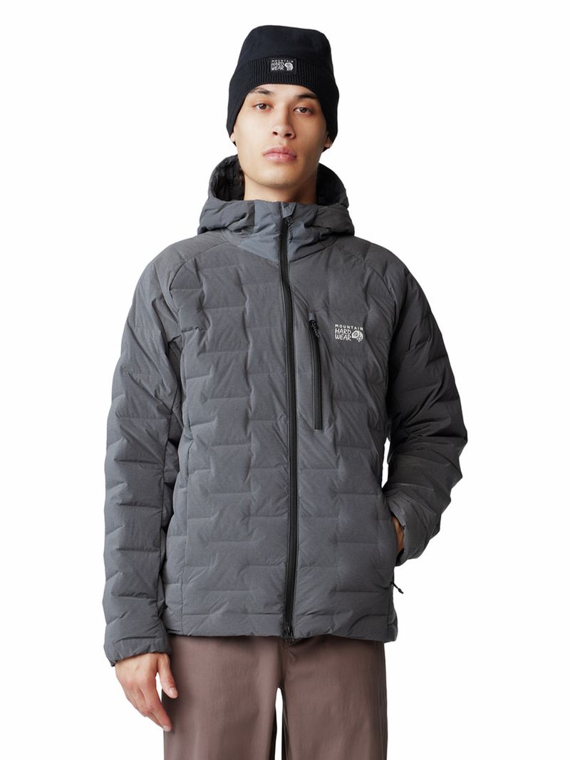 Parka Hombre Stretchdown Azul Mountain Hardwear