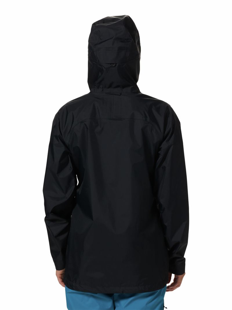 Cortaviento Mujer Threshold Negro Mountain Hardwear