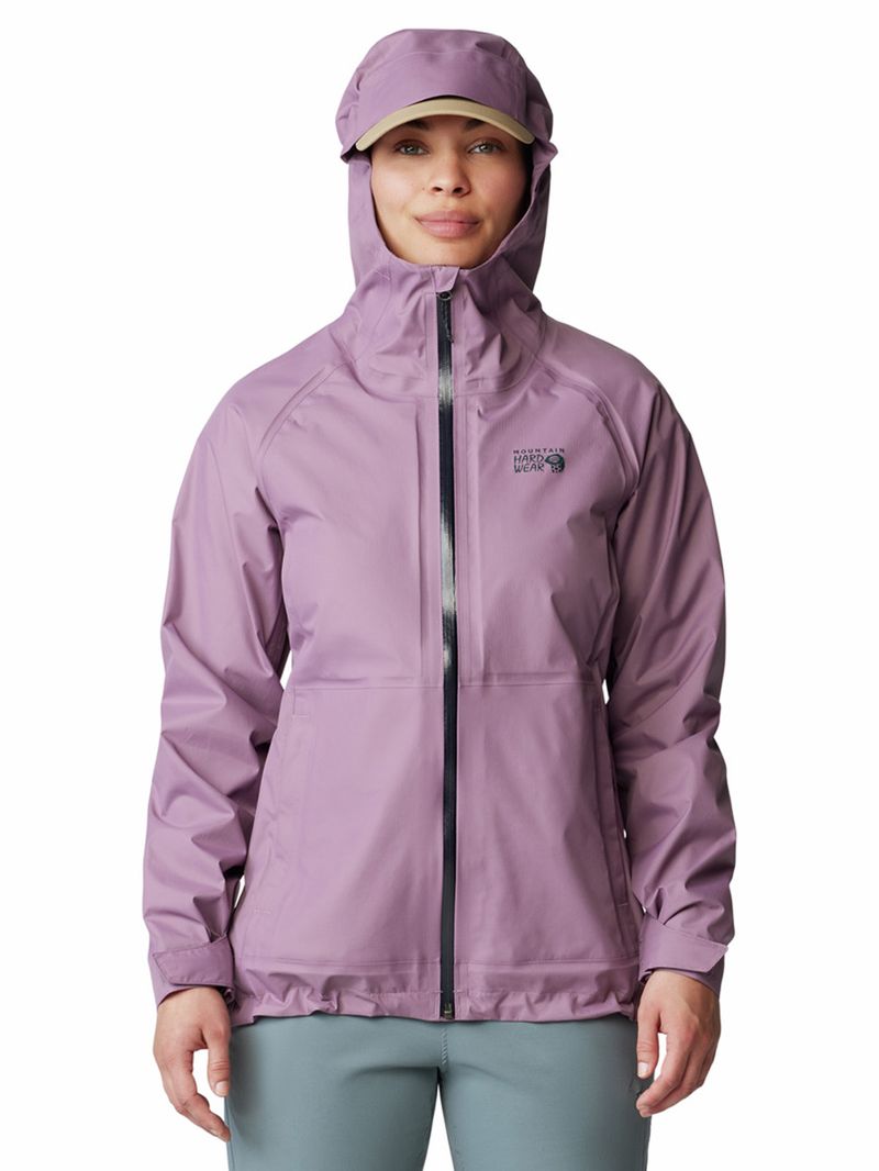 Cortaviento Mujer Threshold Morado Mountain Hardwear
