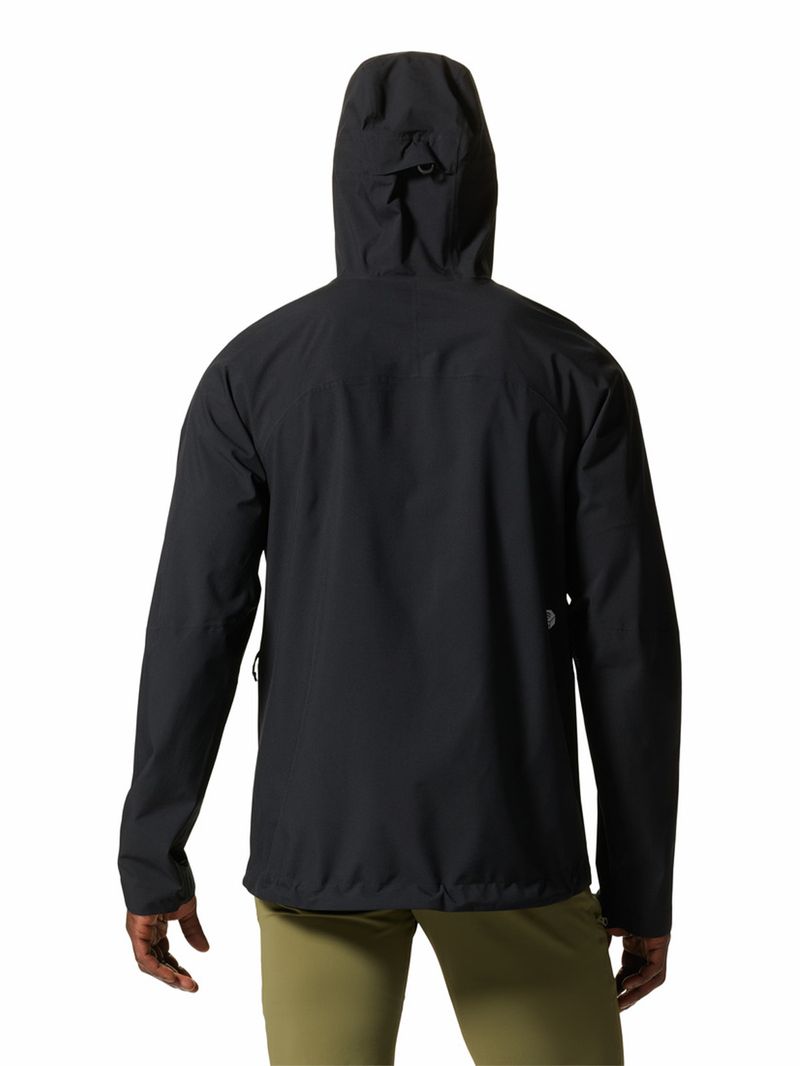 Cortaviento Hombre Stretch Ozonic Negro Mountain Hardwear