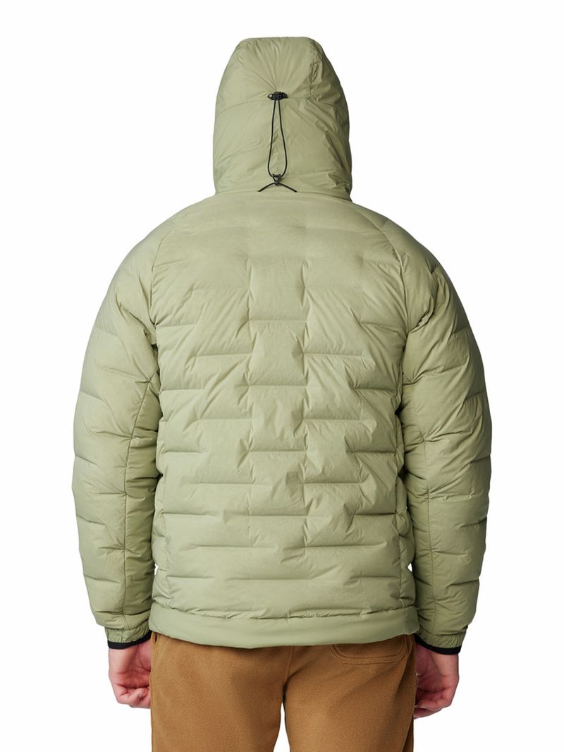 Parka Hombre Stretchdown Popover Verde Mountain Hardwear