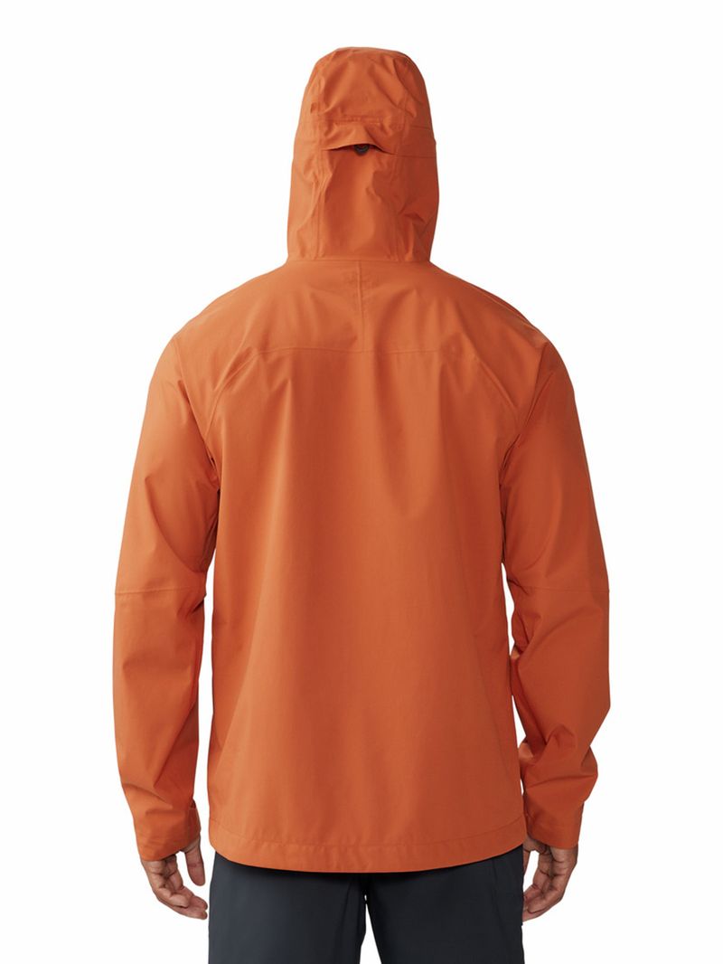 Cortaviento Hombre Stretch Ozonic Rojo Mountain Hardwear