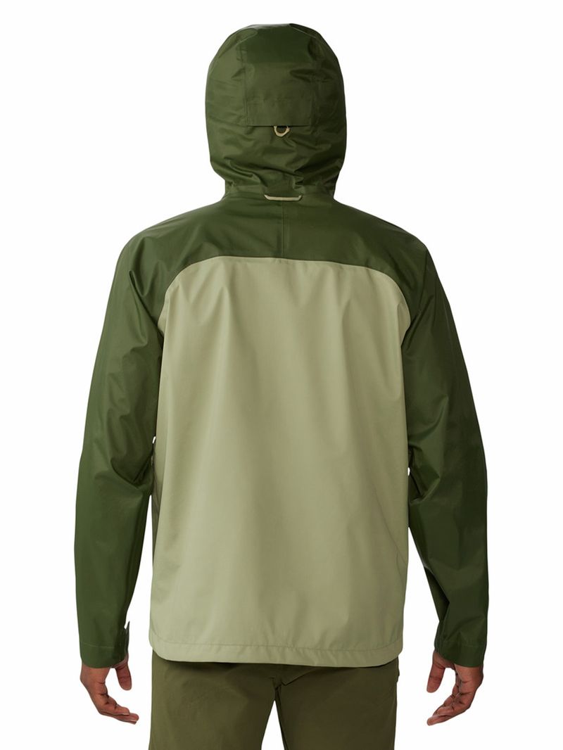 Cortaviento Hombre Threshold¿ Verde Mountain Hardwear