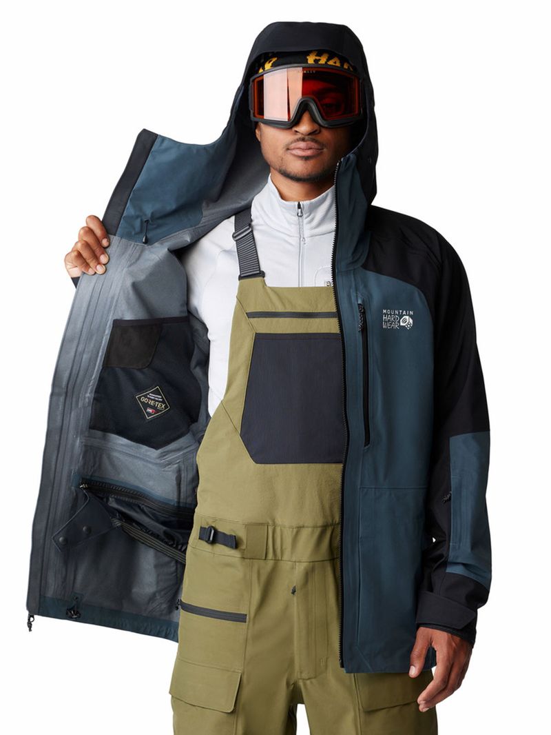 Parka Hombre Boundary Ridge Azul Mountain Hardwear