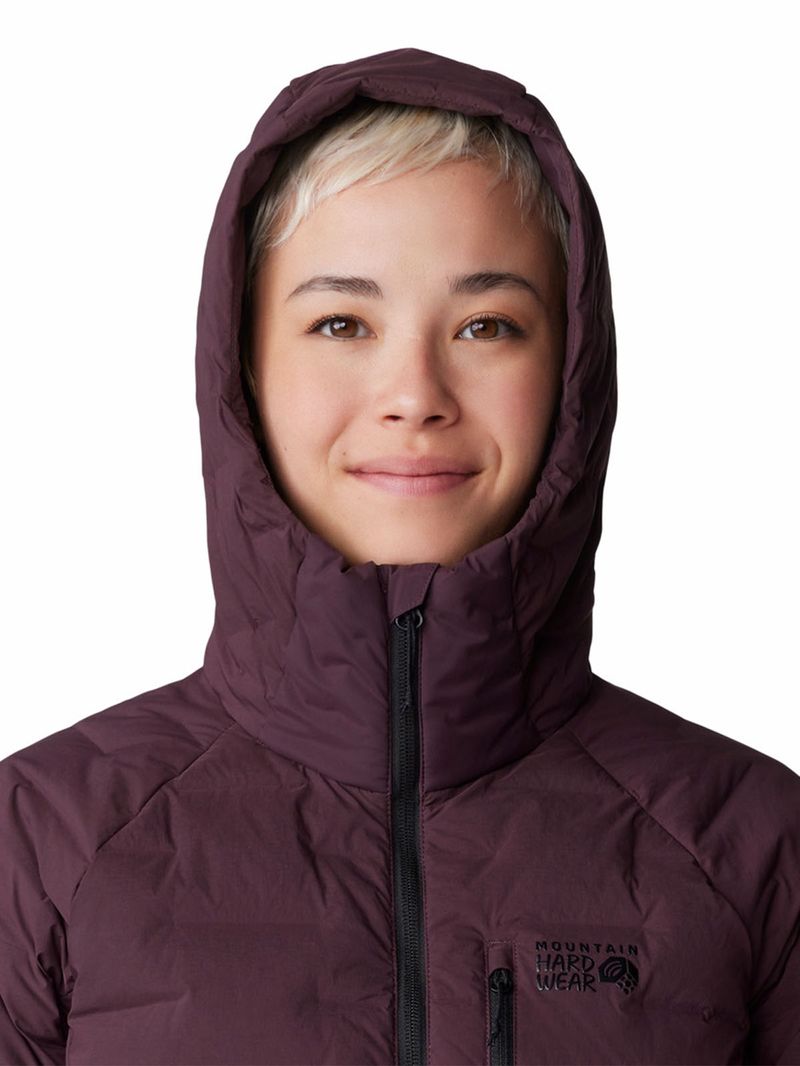 Parka Mujer Stretchdown Morado Mountain Hardwear