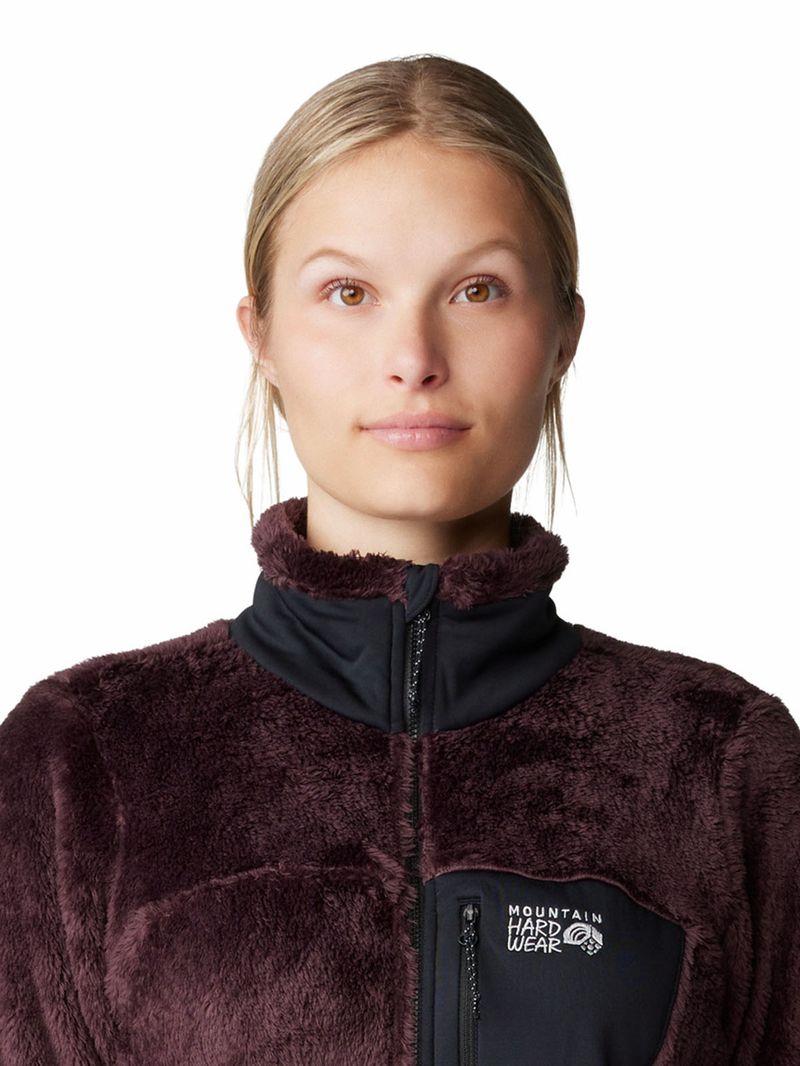 Polar-Mujer-Polartec-High-Loft-Morado-Mountain-Hardwear
