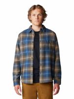 Camisa-Manga-Larga-Hombre-Plusher-Azul-Mountain-Hardwear