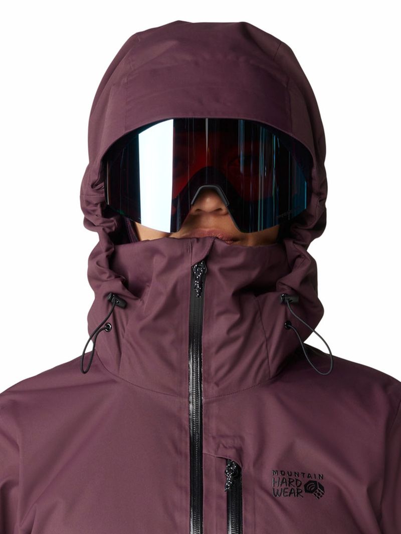 Cortaviento-Mujer-Firefall-Insulado-Morado-Mountain-Hardwear