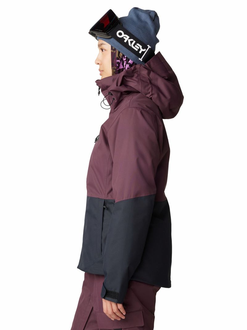 Cortaviento-Mujer-Firefall-Insulado-Morado-Mountain-Hardwear