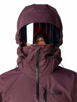 Cortaviento-Mujer-Firefall-Insulado-Morado-Mountain-Hardwear