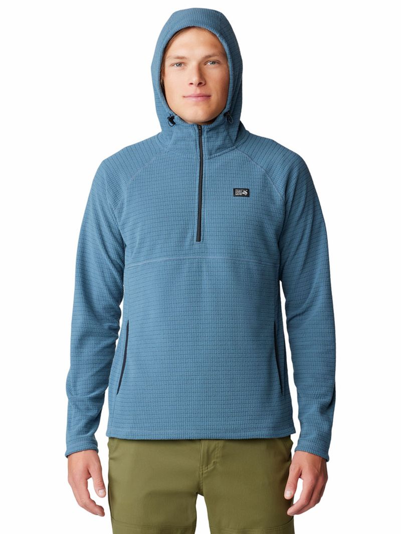 Polar Hombre Summit Grid Azul Mountain Hardwear