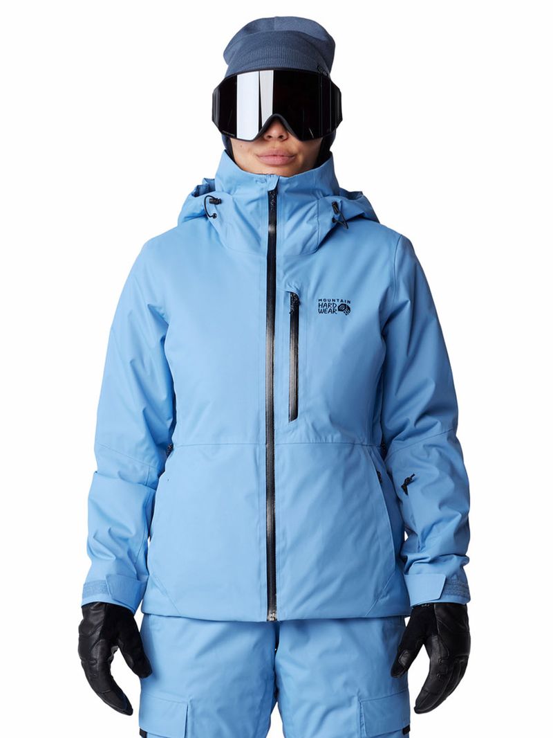 Cortaviento Mujer Firefall Insulado Azul Mountain Hardwear