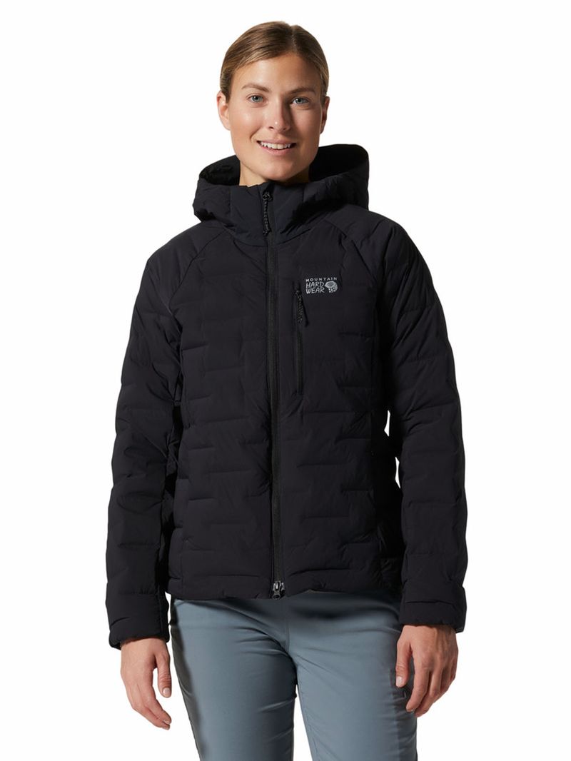 Parka Mujer Stretchdown Negro Mountain Hardwear
