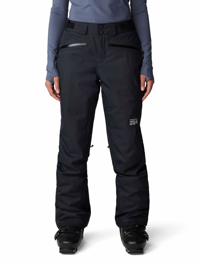 Pantalón De Nieve Mujer Firefall Insulado Negro Mountain Hardwear