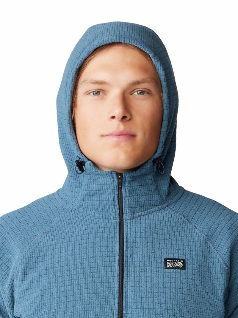 Polar Hombre Summit Grid Azul Mountain Hardwear