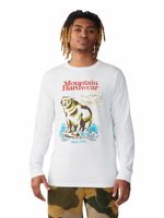 Polera-Manga-Larga-Hombre-River-Bear-Gris-Mountain-Hardwear