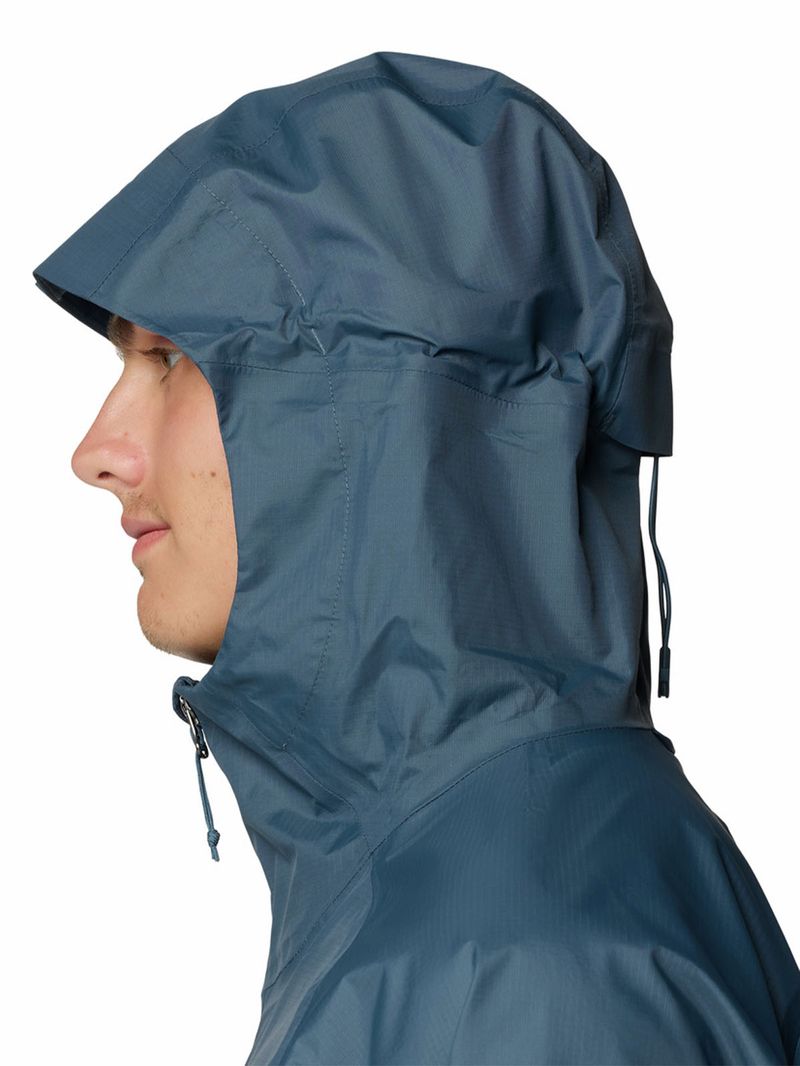 Impermeable Hombre Threshold Jacket Azul Mountain Hardwear