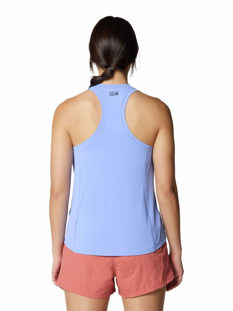 Polera Sin Mangas Mujer Crater Lake Tank Celeste Mountain Hardwear