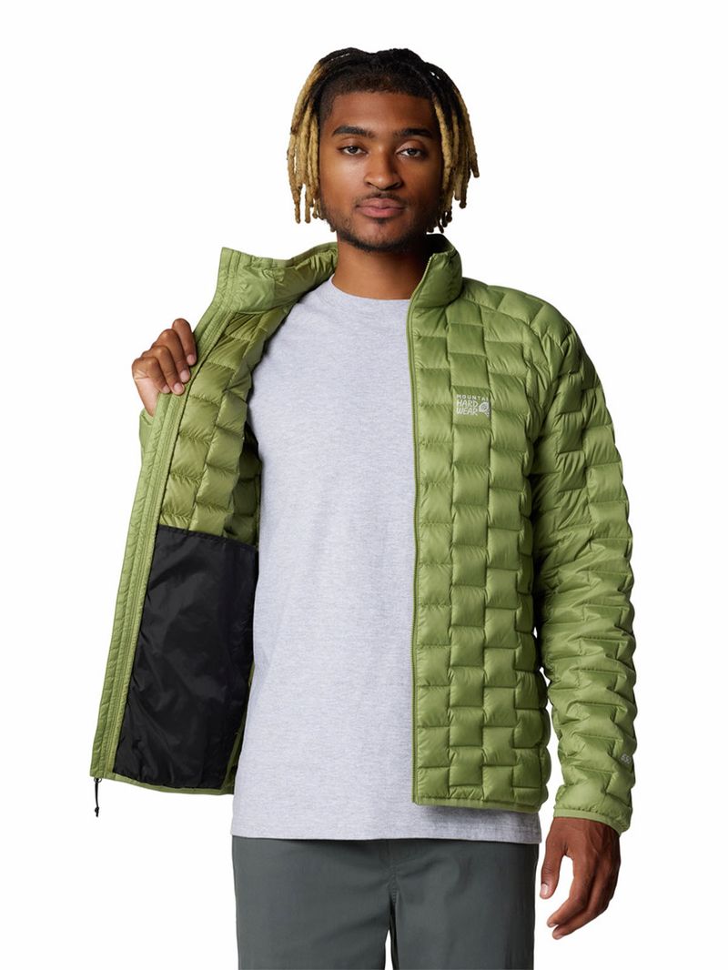 Parka Hombre Temescalborz Down Jacket Verde Mountain Hardwear