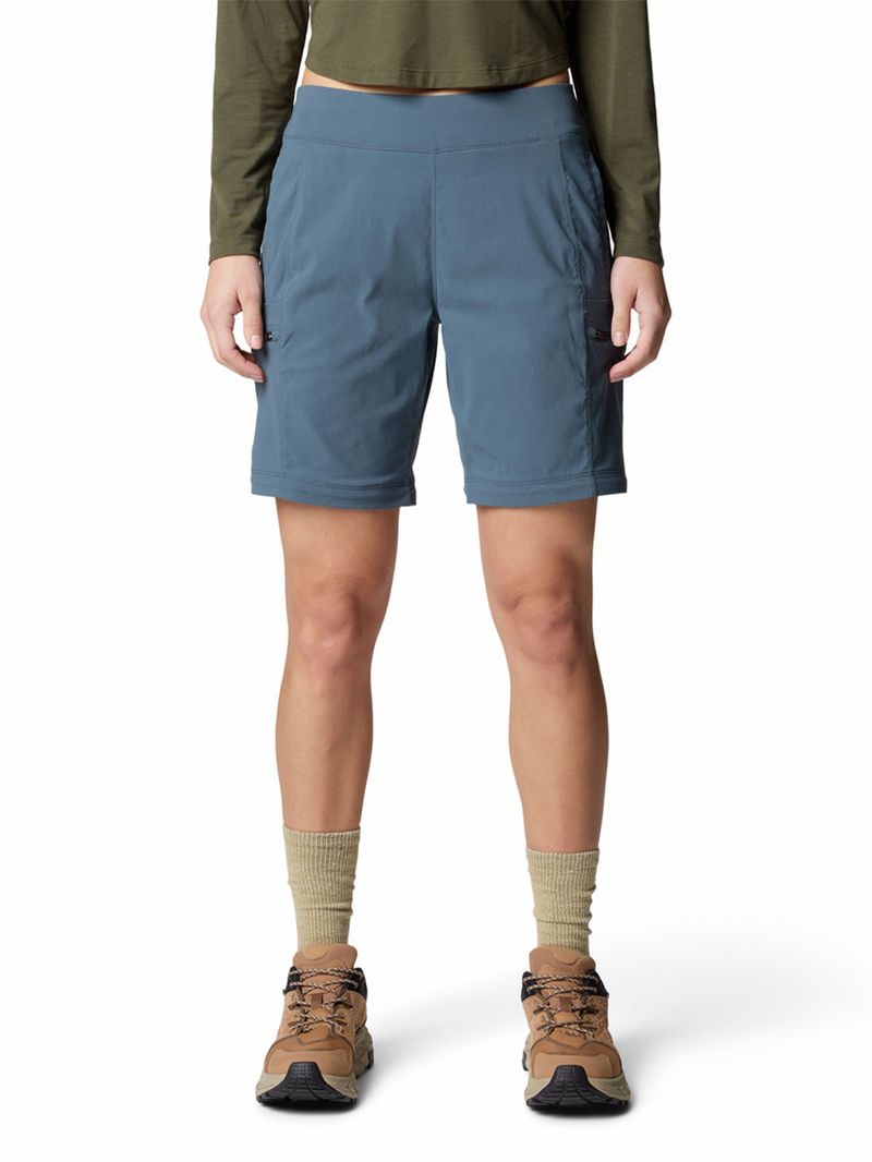 Pantalón Mujer Dynama Convertible Azul Mountain Hardwear