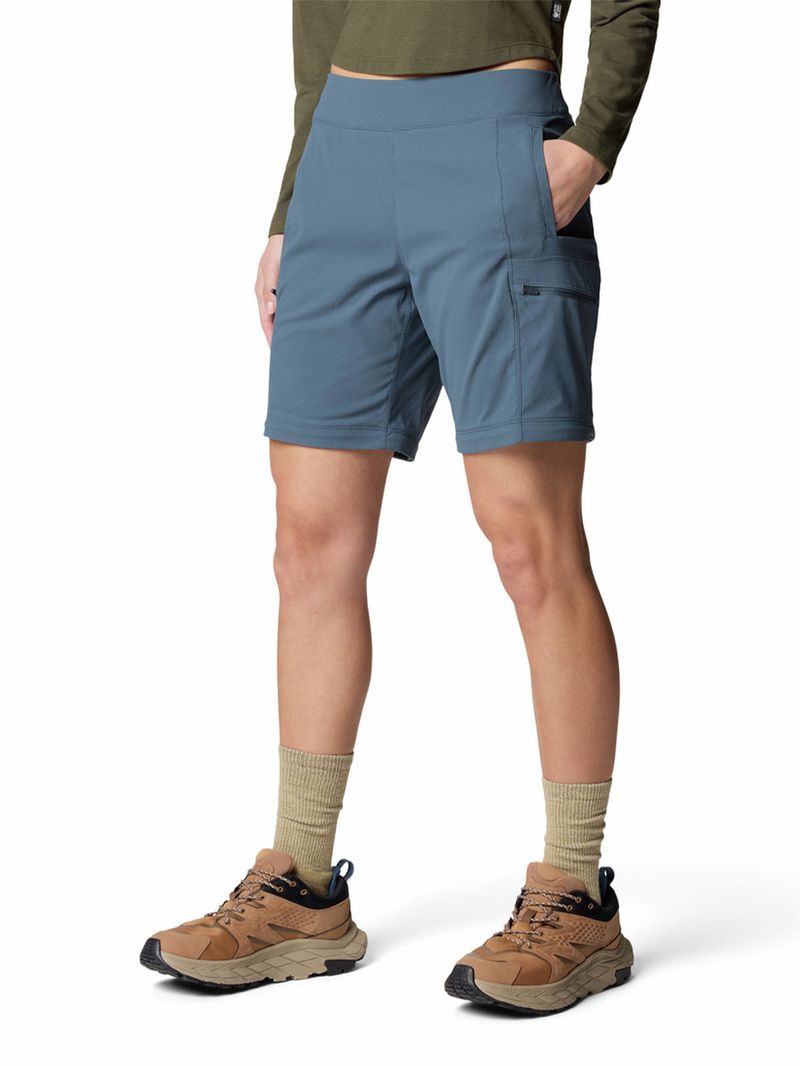 Pantalón Mujer Dynama Convertible Azul Mountain Hardwear