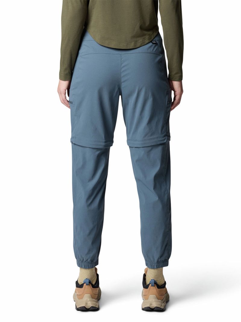 Pantalón Mujer Dynama Convertible Azul Mountain Hardwear