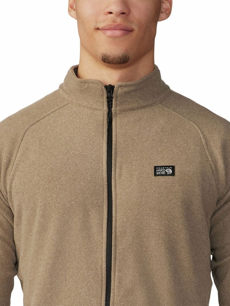 Polar Hombre Microchill Full Zip Jacket Café Mountain Hardwear