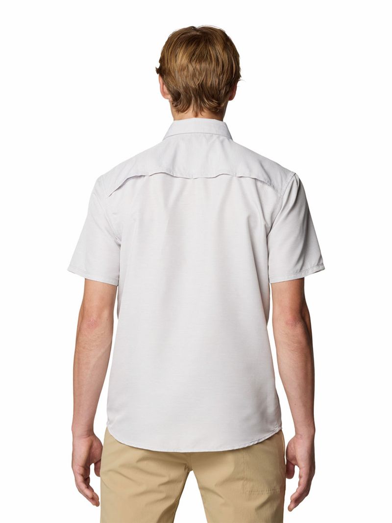 Camisa Manga Corta Hombre Canyon Blanco Mountain Hardwear