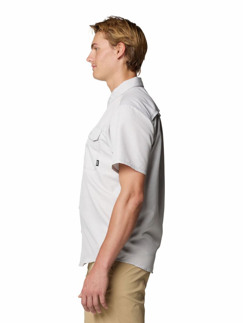 Camisa Manga Corta Hombre Canyon Blanco Mountain Hardwear