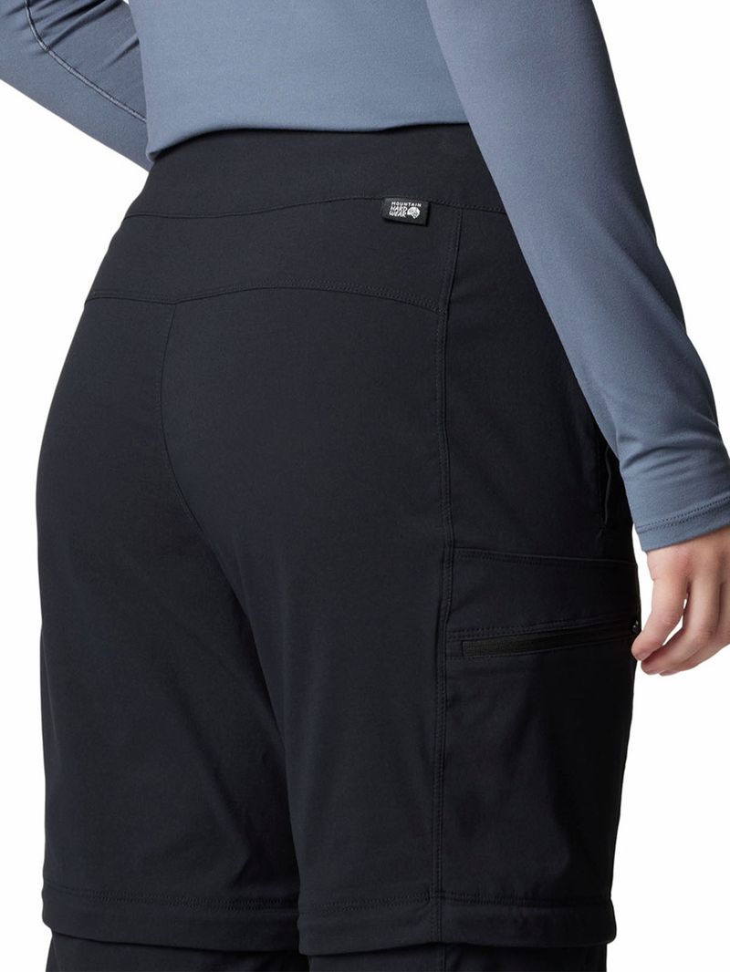 Pantalón Mujer Dynama Convertible Negro Mountain Hardwear