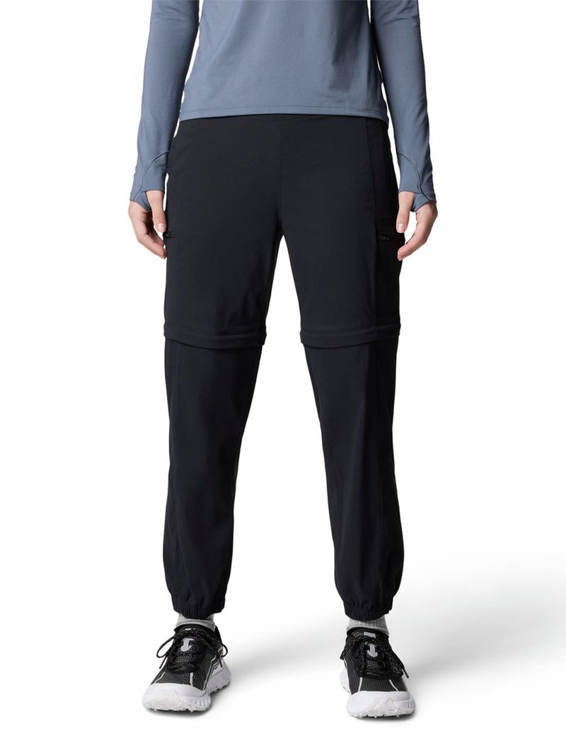 Pantalón Mujer Dynama Convertible Negro Mountain Hardwear