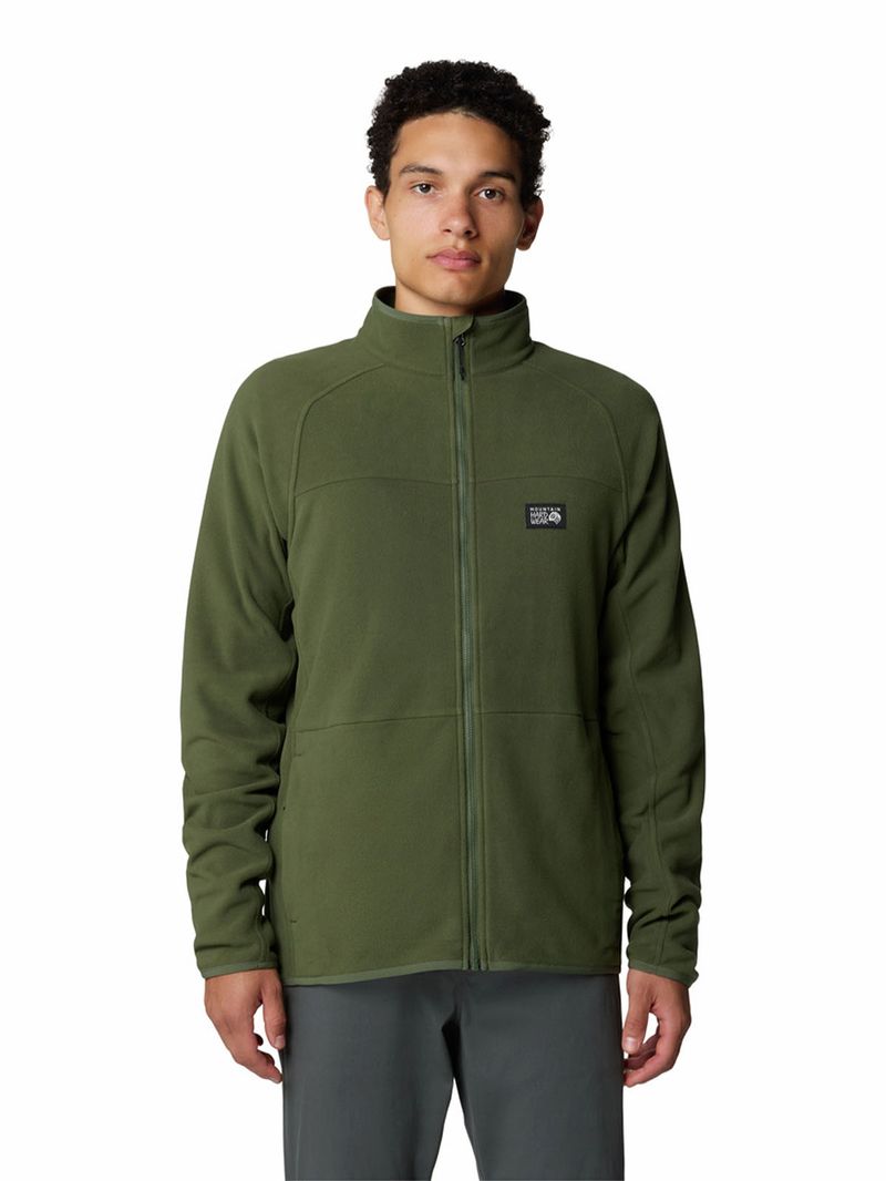 Polar Hombre Oakoram Fleece Fz Verde Mountain Hardwear