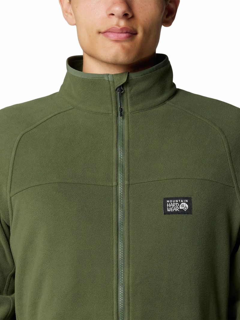 Polar Hombre Oakoram Fleece Fz Verde Mountain Hardwear