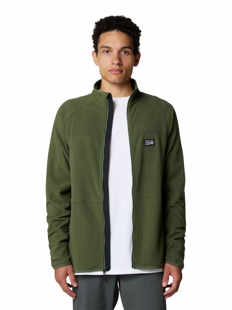 Polar Hombre Oakoram Fleece Fz Verde Mountain Hardwear