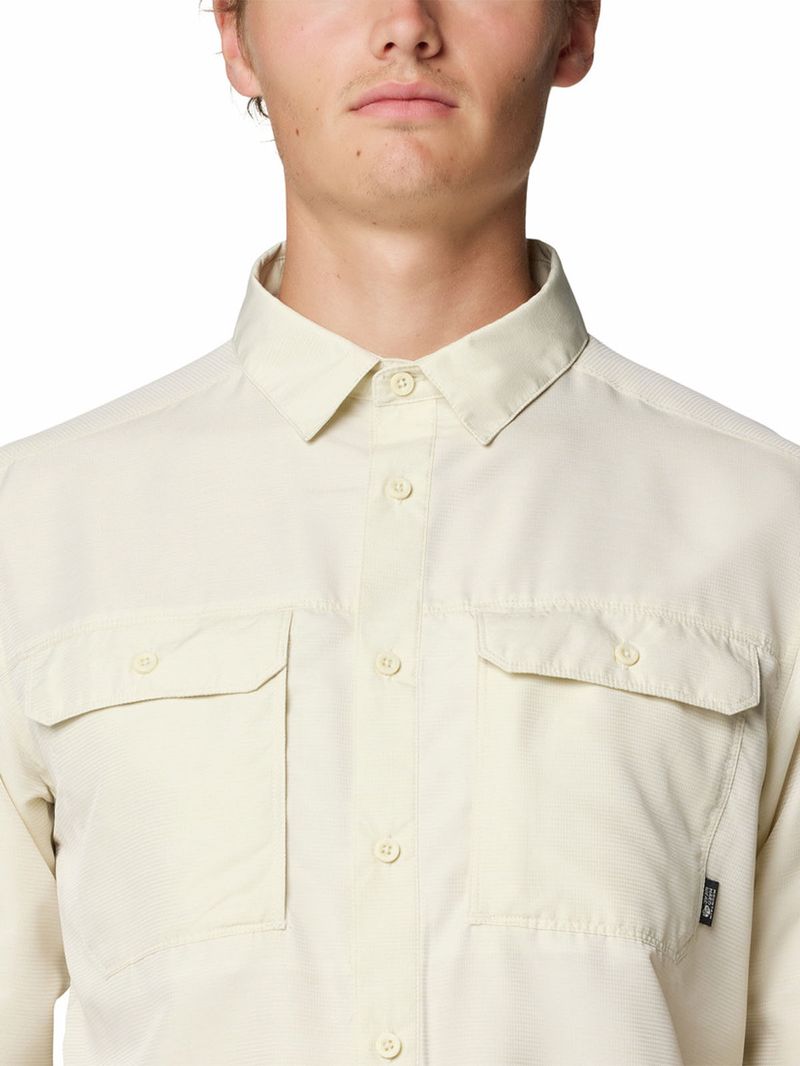 Camisa Manga Corta Hombre Canyon Beige Mountain Hardwear