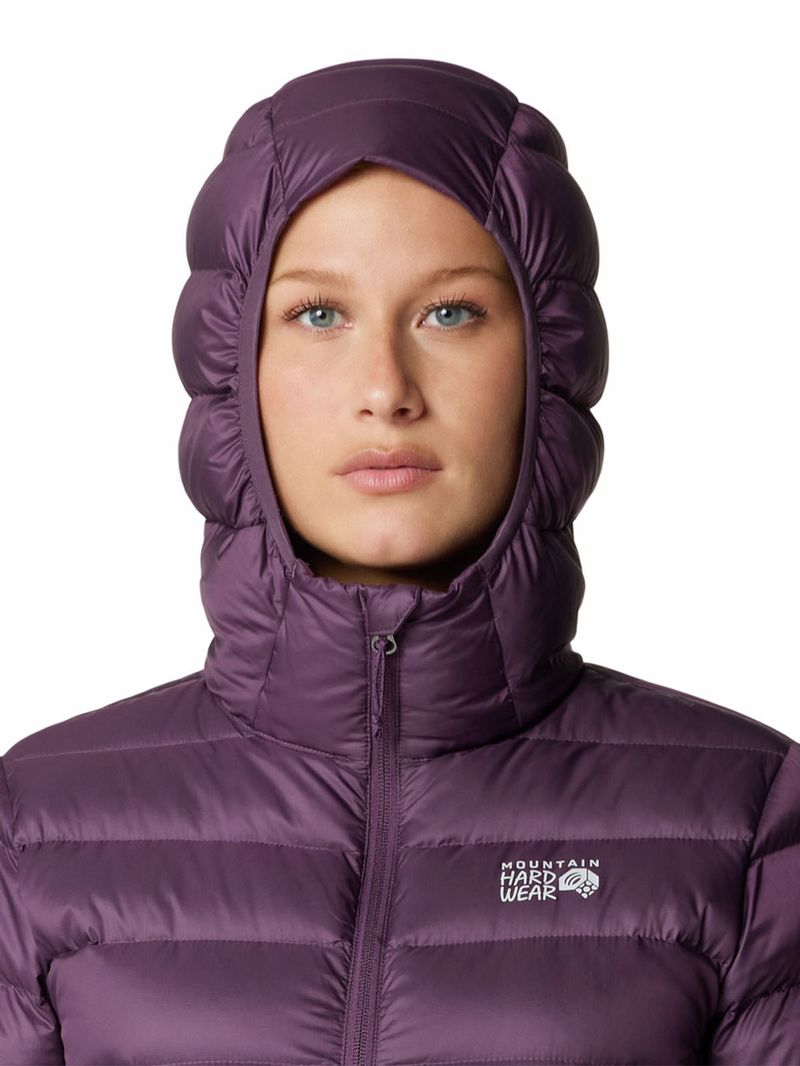 Parka Mujer Tiberondack Down Morado Mountain Hardwear