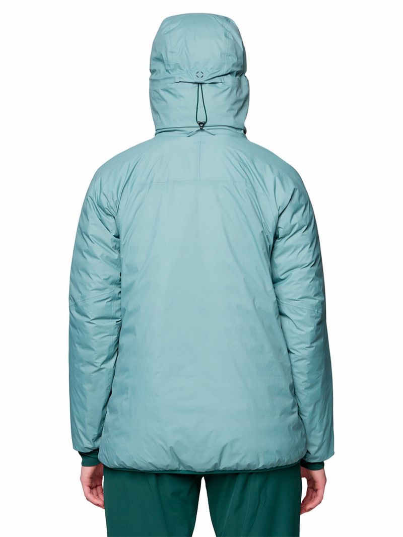 Parka Mujer Storm Whisperer Azul Mountain Hardwear