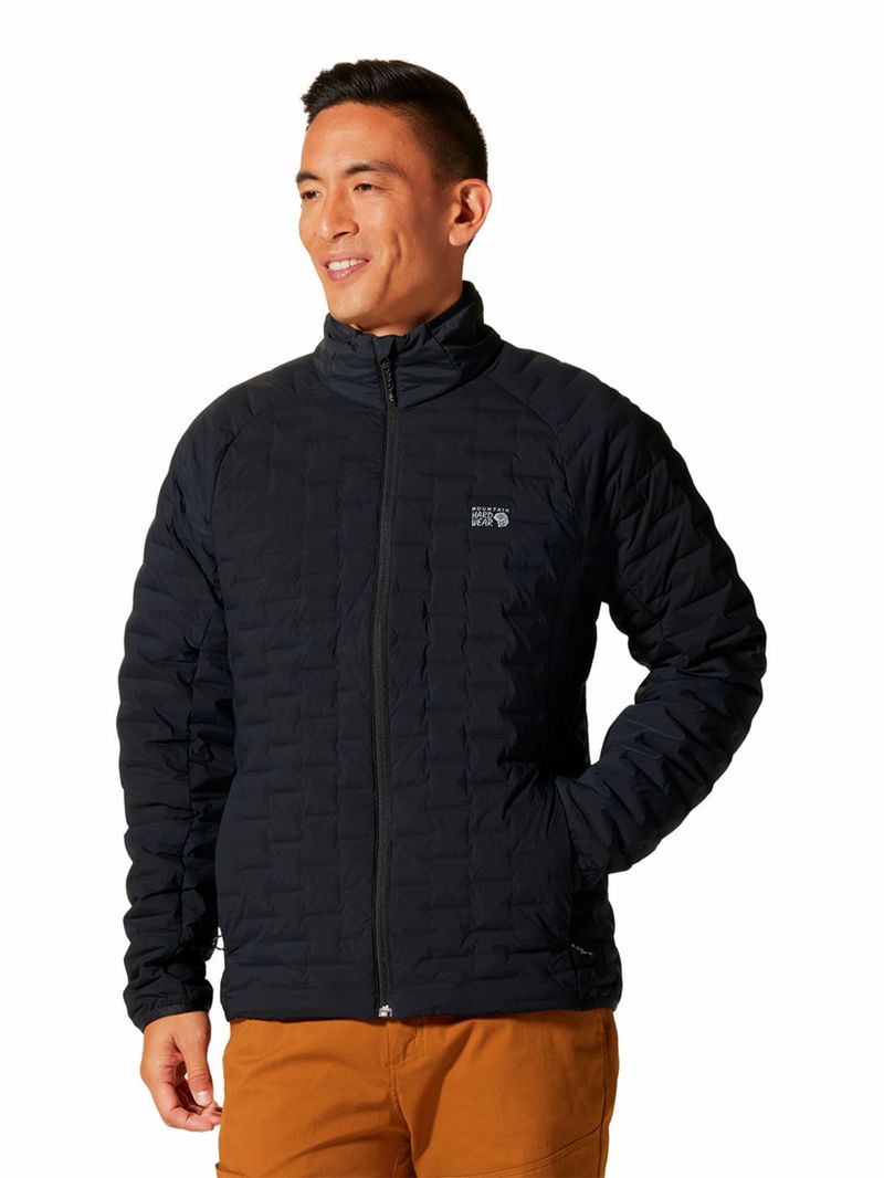 Parka Hombre Stretchdown Light Negro Mountain Hardwear