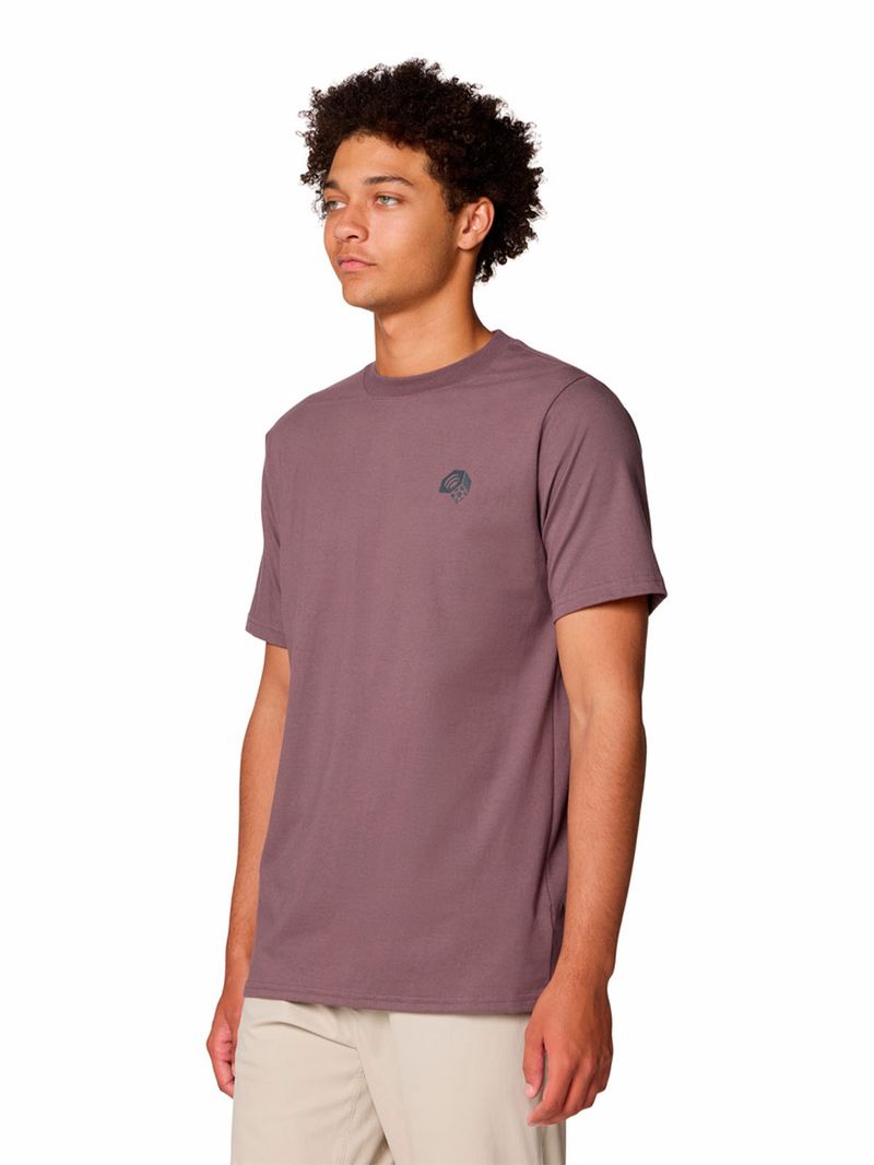 Polera Manga Corta Hombre Circle Café Mountain Hardwear