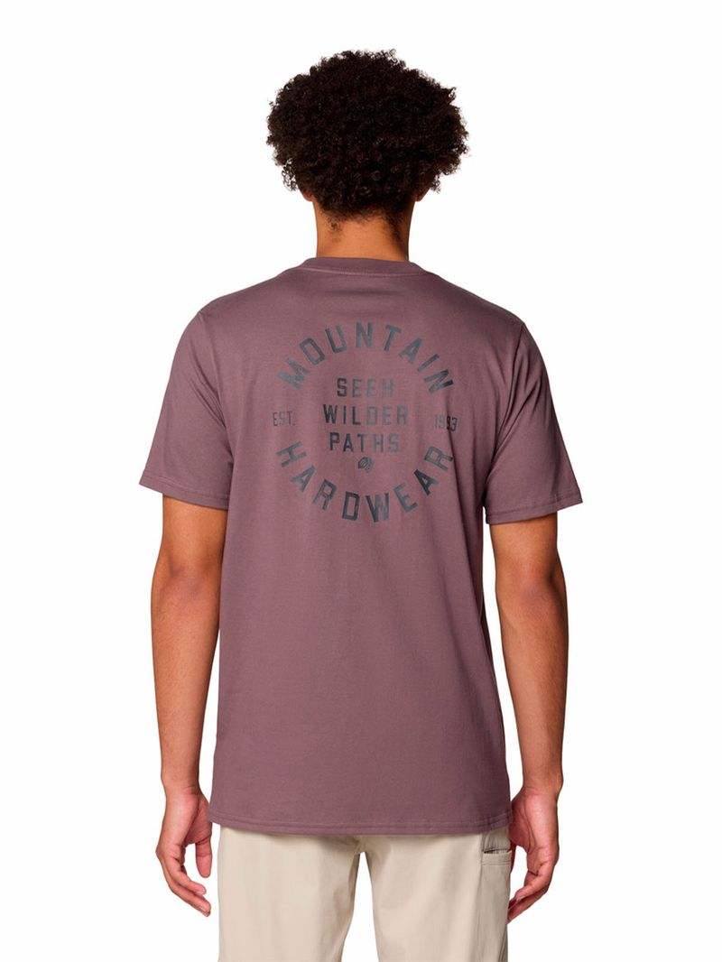 Polera Manga Corta Hombre Circle Café Mountain Hardwear