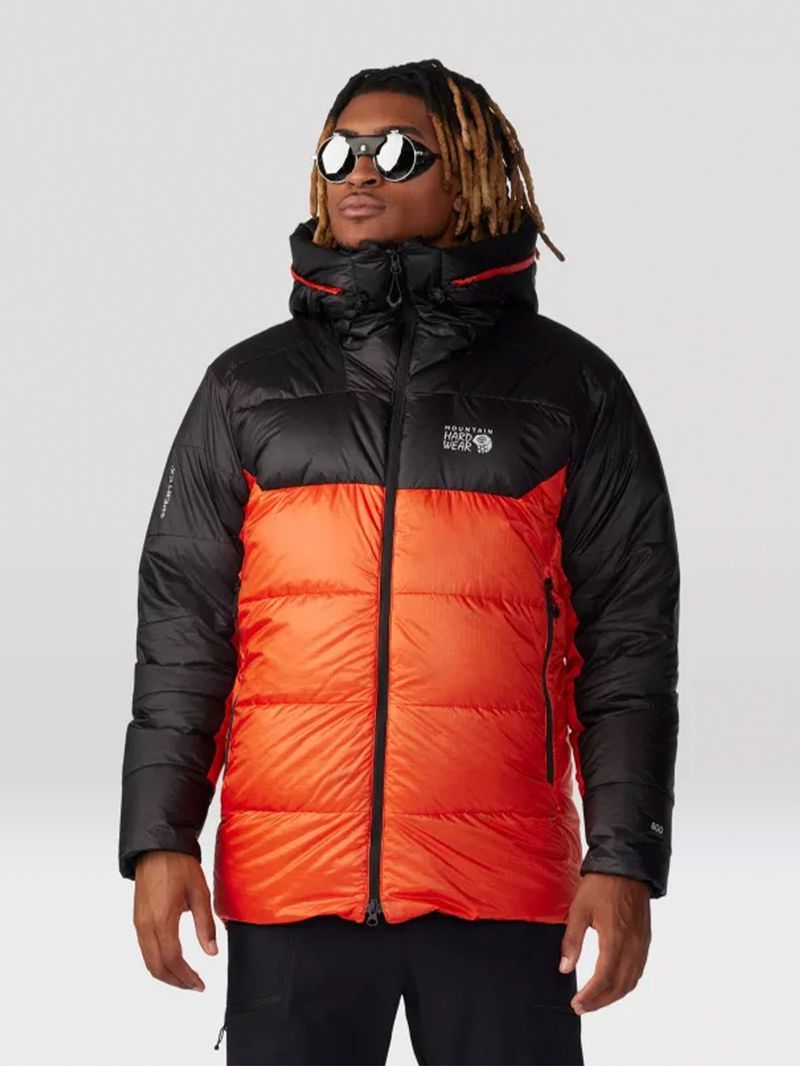 Parka de Pluma Hombre Phantom Naranjo Mountain Hardwear