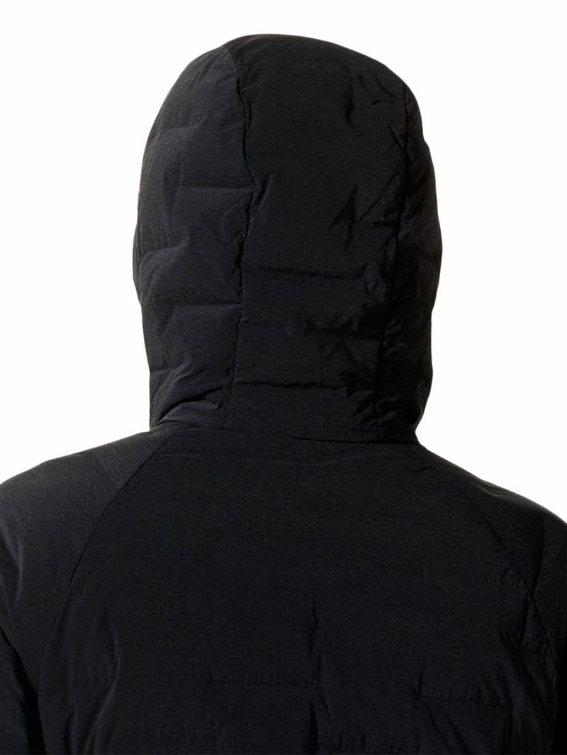 Parka Mujer Stretchdown Hoody Gris Mountain Hardwear